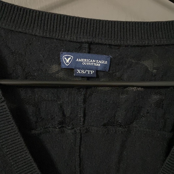 Black Lace Cardigan - Picture 2 of 4